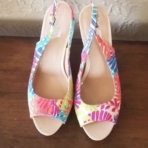 9 & CO Wedge Sandals 8M JJLEONI